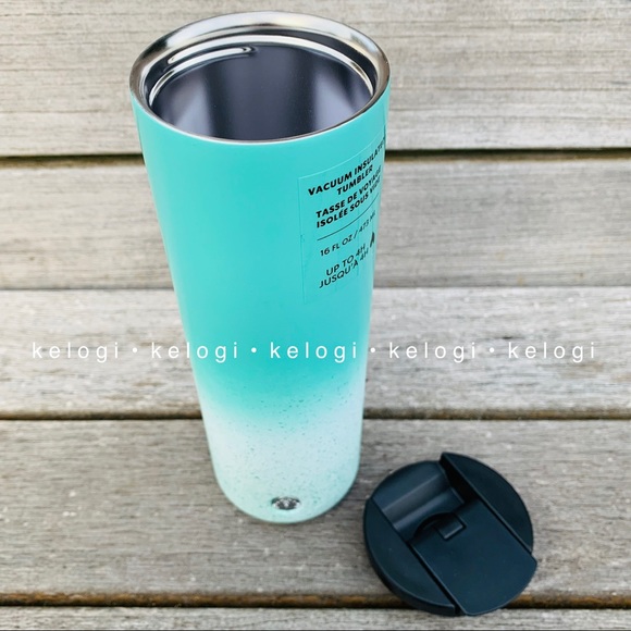 ✨LAST ONE✨Ombre Baby Blue Speckle Insulated Cup - Picture 5 of 9